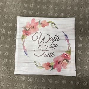 Walk by Faith Wall Art